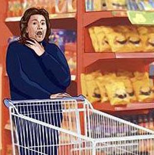 Паническая атака может застигнуть врасплох, даже в супермаркете...