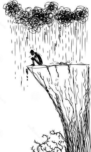 Риск суицида при депрессии. 